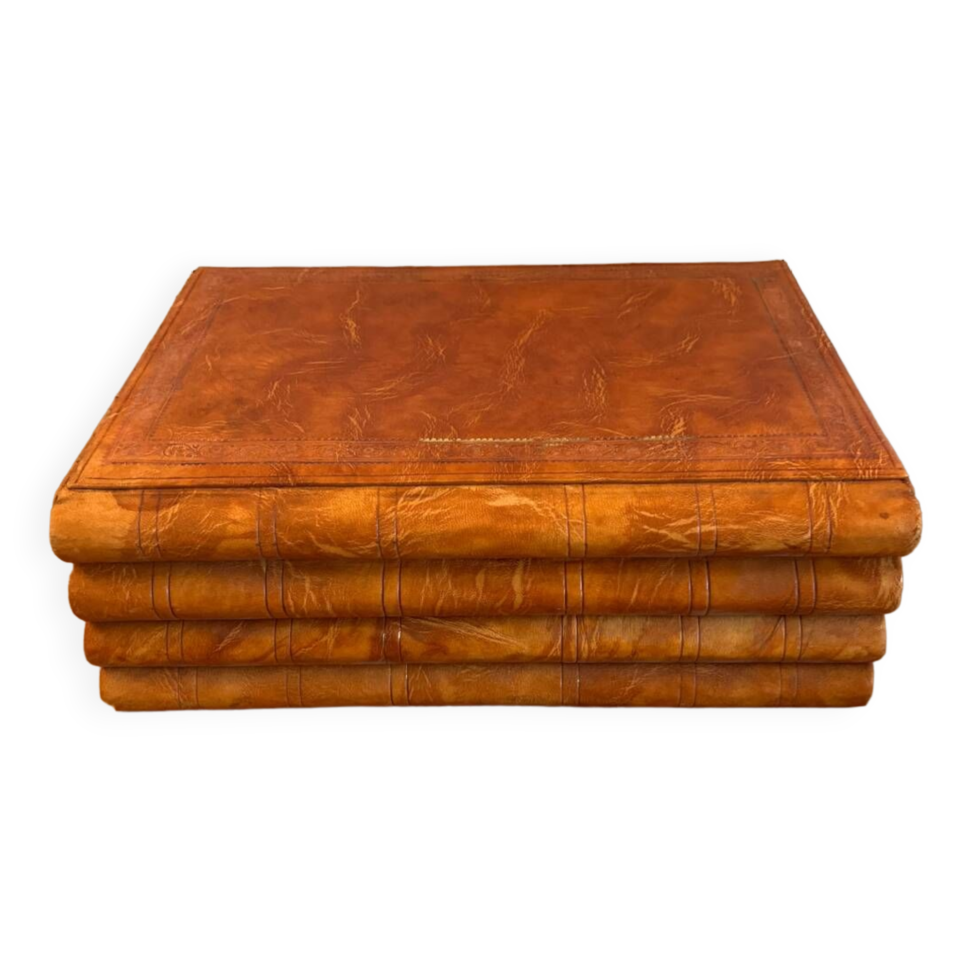 Boîte De Rangement Décorative - Faux Livre Secret Avec Compartiment Caché - Organisateur Élégant Pour Bibliothèque, Bureau Ou Table Basse - 4