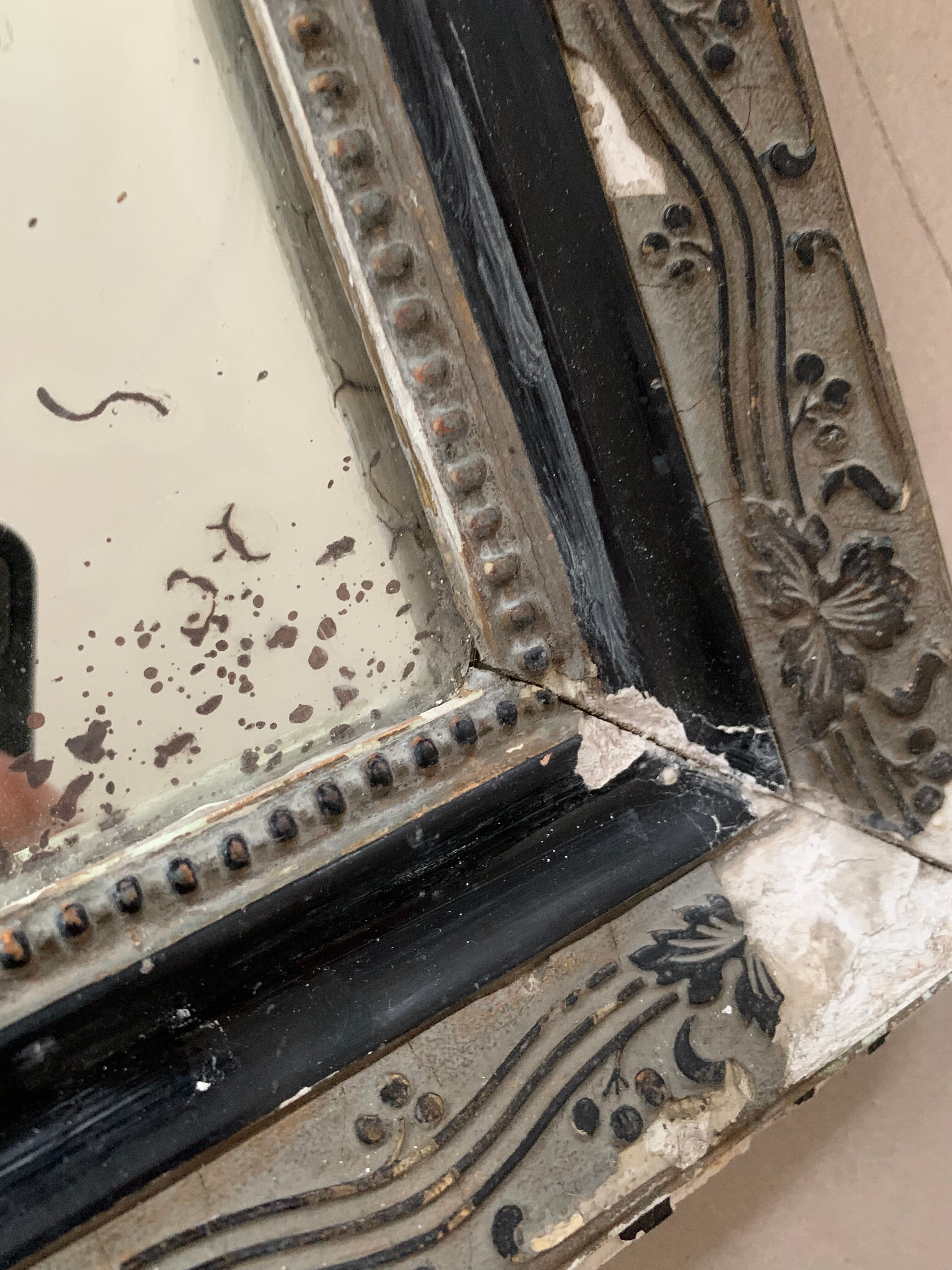 Old Louis Philippe mirror