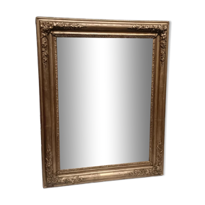 Miroir en bois doré - restauration