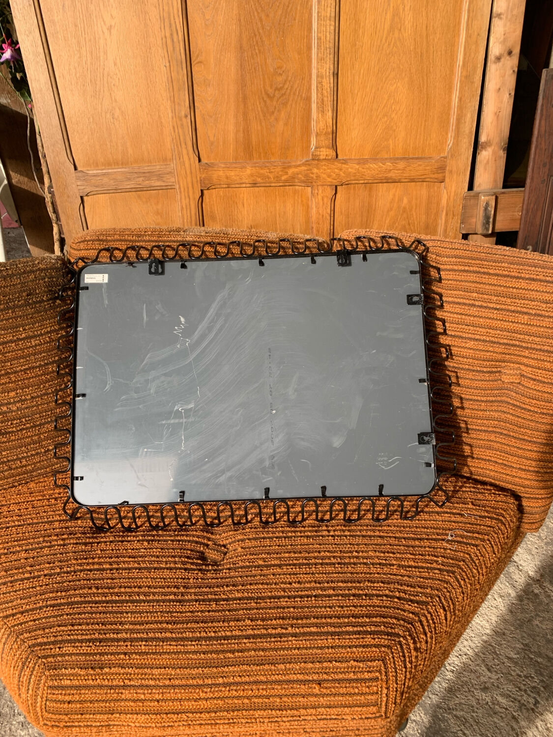 IKEA Mandal mirror from the 80s.