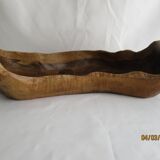 Olive wood bowl, pocket emptier