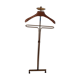 Valet pliant Créart Brescia années 60.Laiton et bois.
