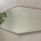 Art Deco beveled mirror 90x50cm