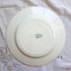 Lot de 6 assiettes plates Terre de Fer "Nénuphar" R&A Salins