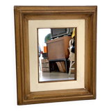 Wooden frame mirror