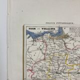 Old map Ille-et-Vilaine