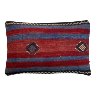 Vintage turkish handmade cushion cover , 30 x 50 cm