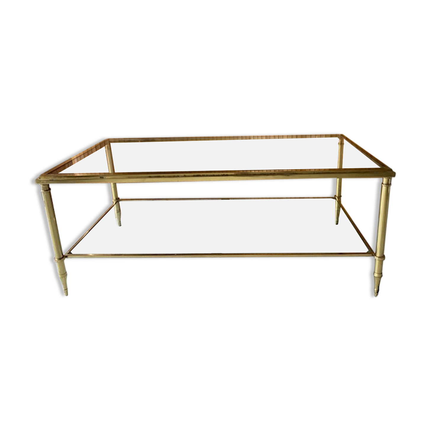 Coffee table two trays