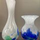 Pair of blown glass vases from the 1970s