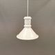 Older glass hanging lamp from Danish Holmegaard, model Apoteker lamp from the 1980s.