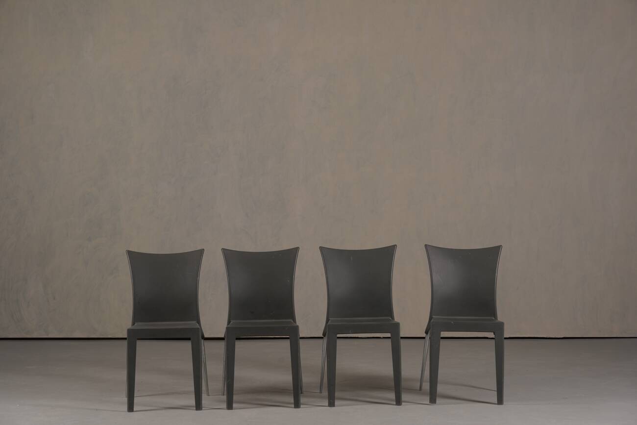 Chaises Arrmet Jo par Robbi Cantarutti et Claudio Biferali, ensemble de 4, Italie années 2000.