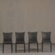 Chaises Arrmet Jo par Robbi Cantarutti et Claudio Biferali, ensemble de 4, Italie années 2000.