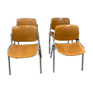 Lot de 4 chaises giancarlo