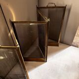 brass fire shield