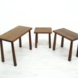 Oak Nesting Tables.