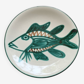 Plate Robert Picault fish