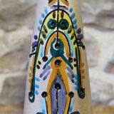 Giuseppe Mazzotti Albisola glazed ceramic soliflore vase