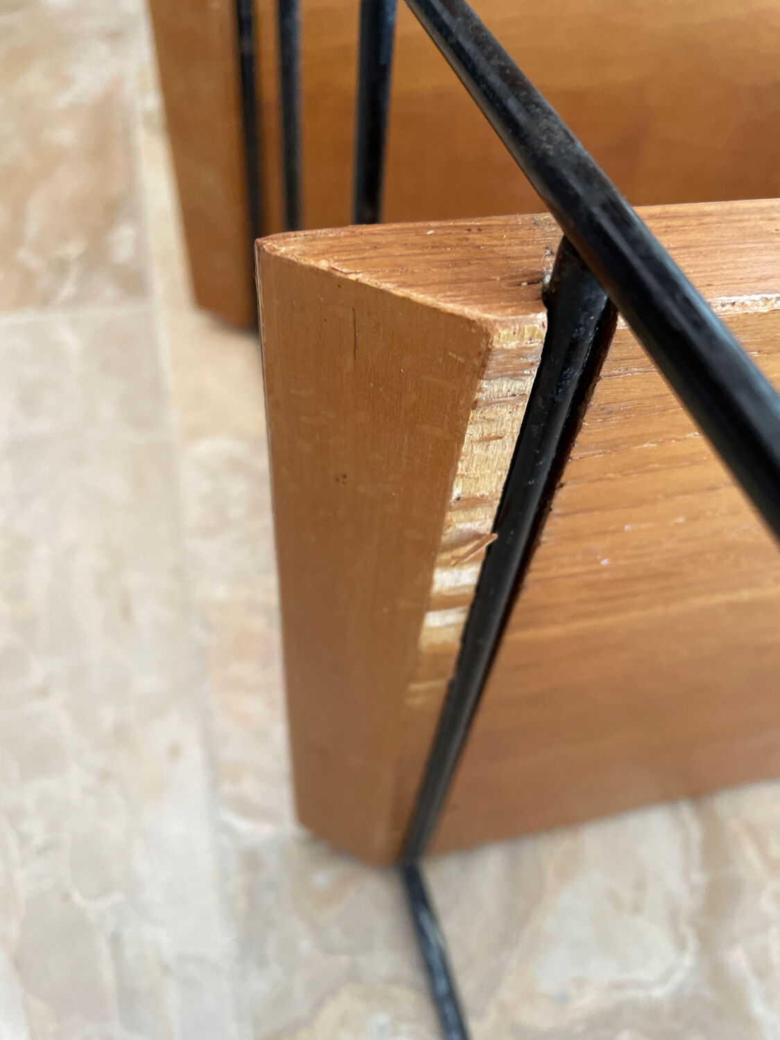 Vintage wall shelf String 1960