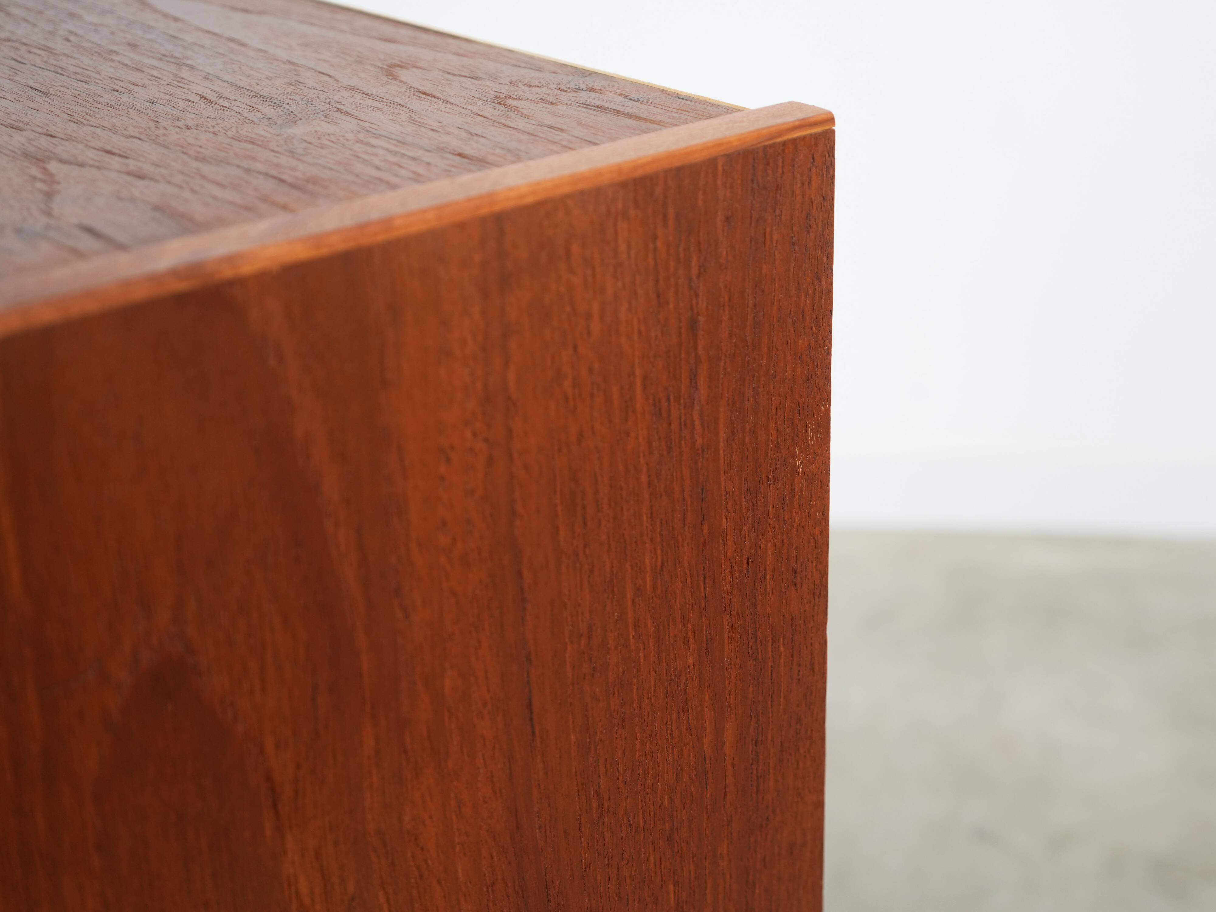 Teak bookcase, Danish design, 1970s, production: Denmark