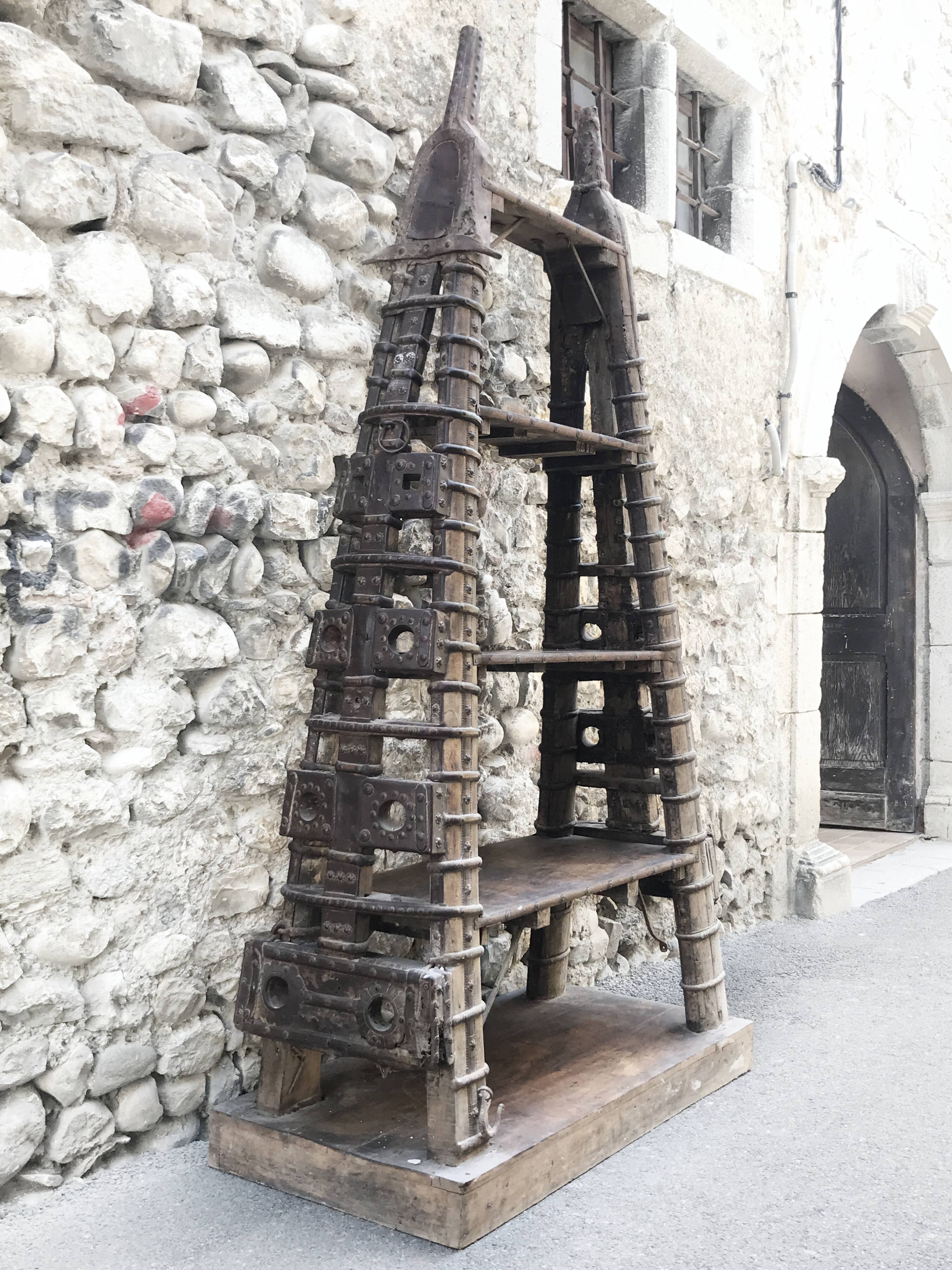 Rajasthani camel yoke shelves. 18th - 19th century.