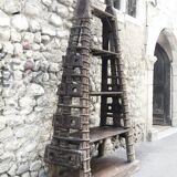 Rajasthani camel yoke shelves. 18th - 19th century.