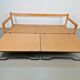 Lit de jour en pin scandinave moderne, années 1970