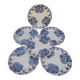 Plates, the salt shakers model the violets, ironstone.