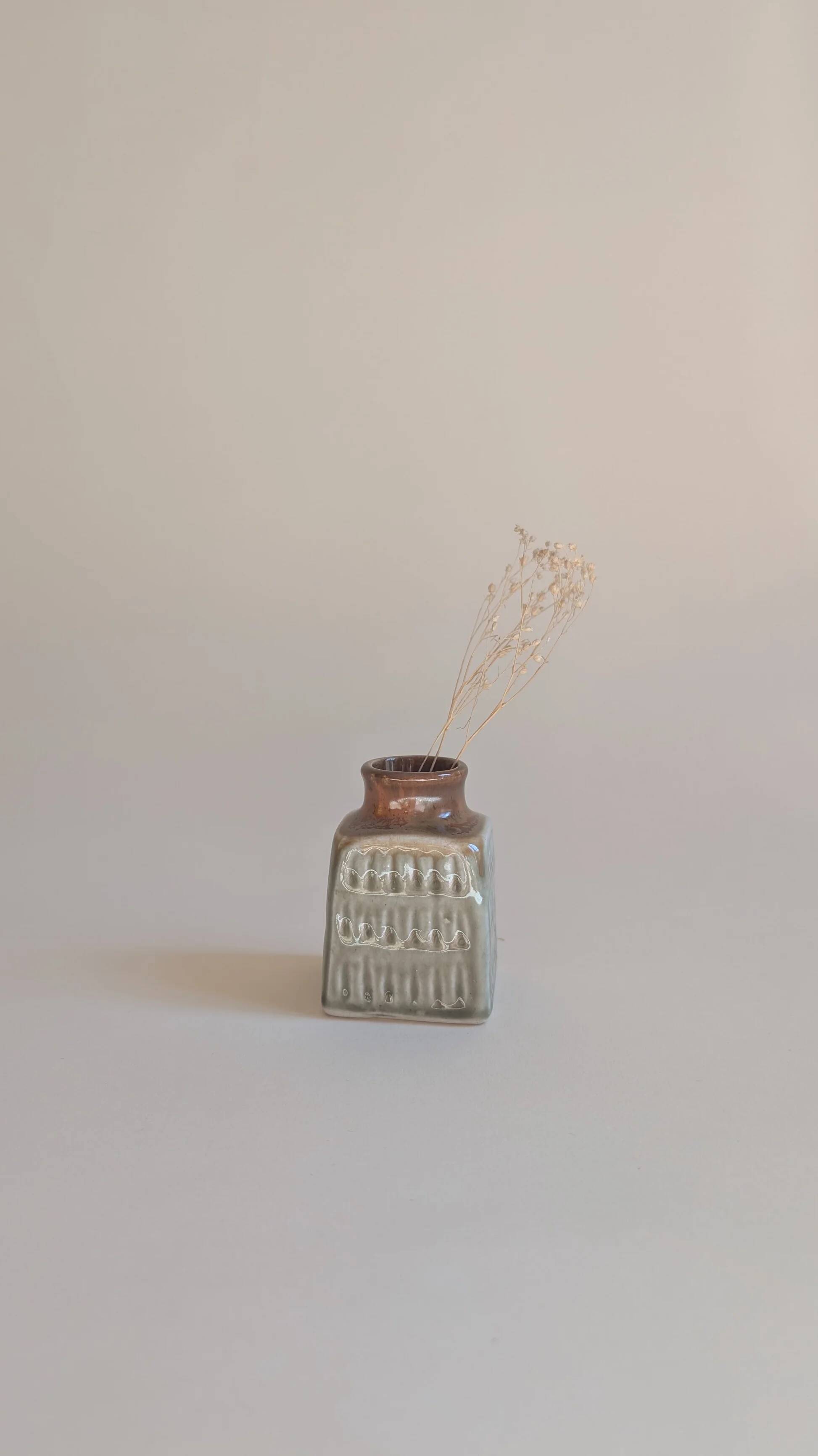 Small ceramic vase