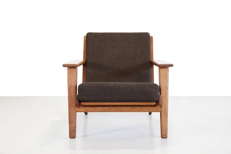Oak Hans Wegner GE290 armchair for Getama
