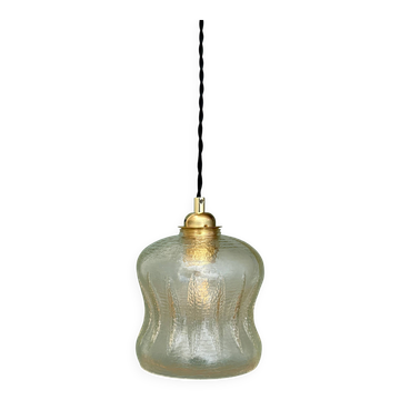 Suspension globe vintage en verre (GT10)