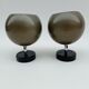 Space Age round wall lamps from the 70's