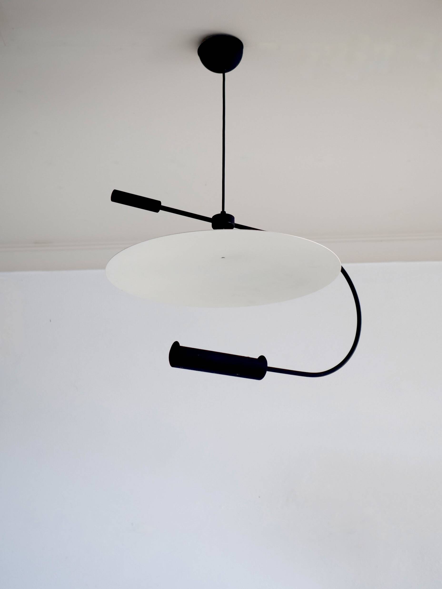 80s pendant lamp Lucien Gau