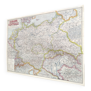 Carte europe centrale