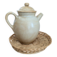 Cafetière en grès naturel