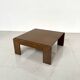 "Bastiano" wooden coffee table by Tobia & Afra Scarpa for Gavina 60's