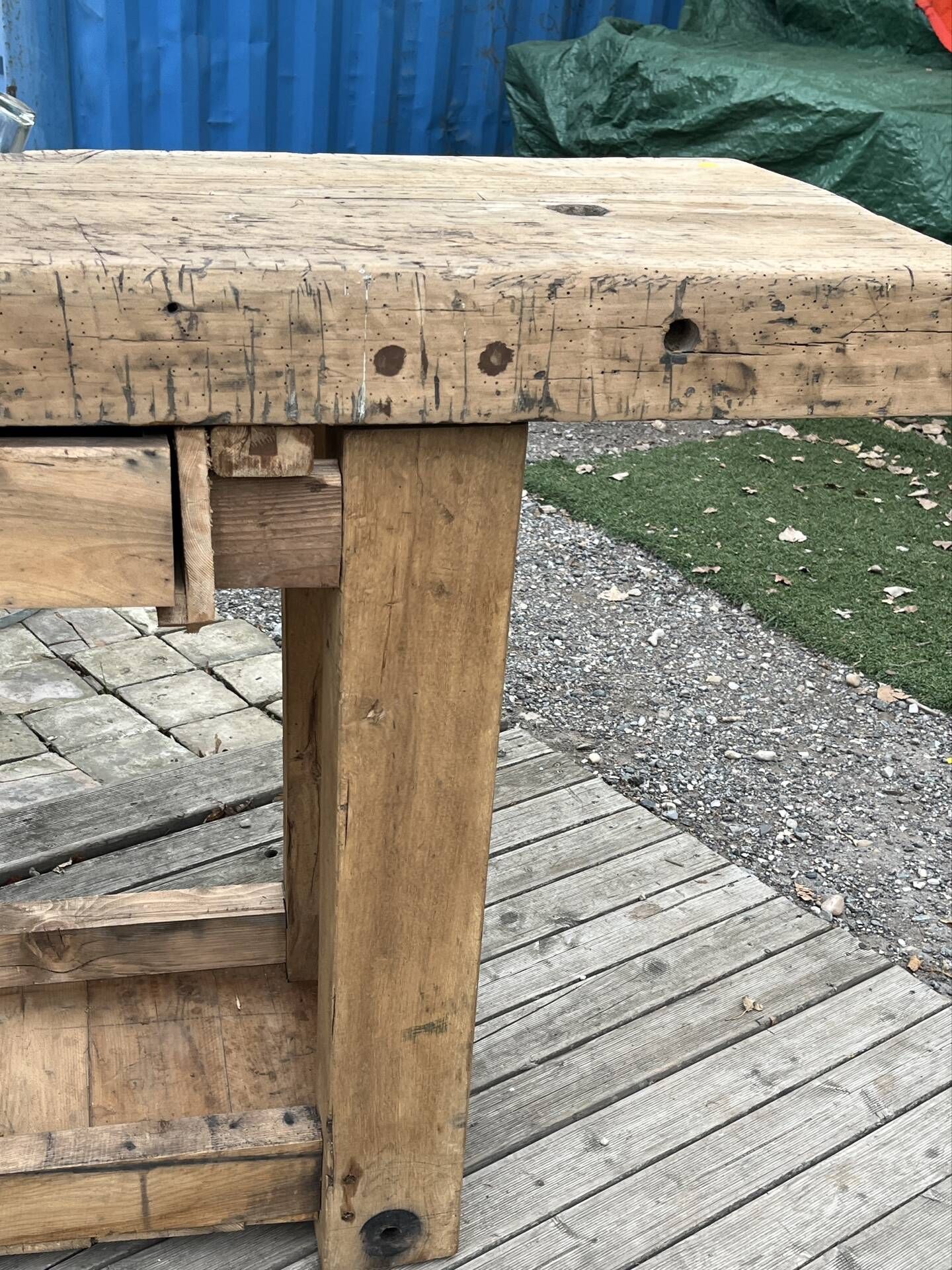 Old workbench