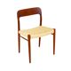 Set of 8 chairs "Model 75", Niels O Muller, Denmark, 1960