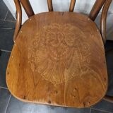Pair of bentwood bistro chairs