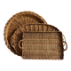 Vintage wicker trays