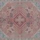 Vintage Turkish Oushak rug 146x192 cm