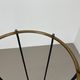 Midcentury Brass and metal BAUHAUS Style Umbrella Stand, France, 1950s