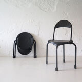 Vintage Foldable Chairs, 1980s