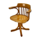 Bentwood desk chair By Zpm radomsko, 1950s