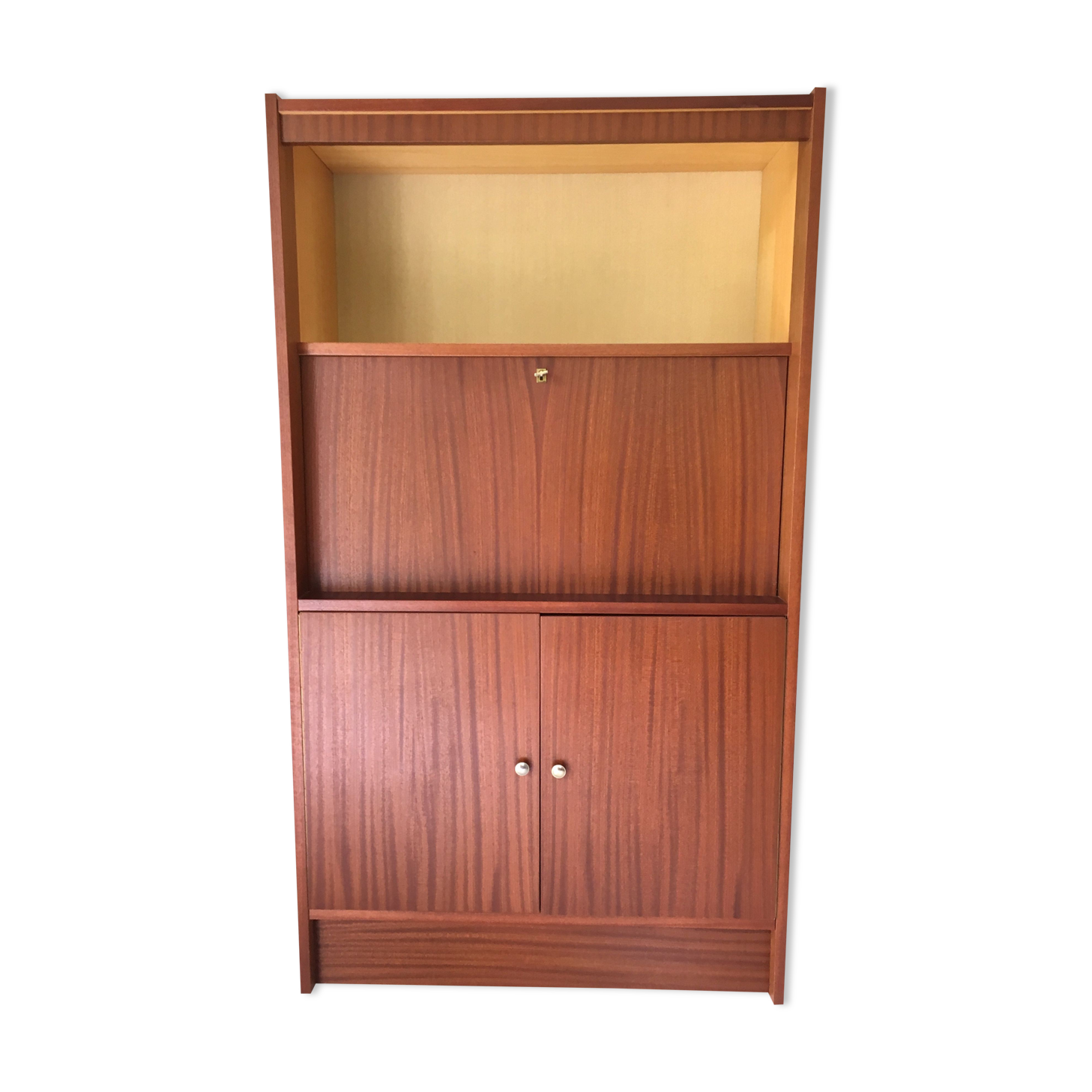 Secrétaire bureau en teck, 1970