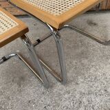 2  Mid century modern Cesca chairs Marcel Breuer