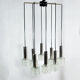Cascade lamp by Wortmann & Filz Germany 70s.