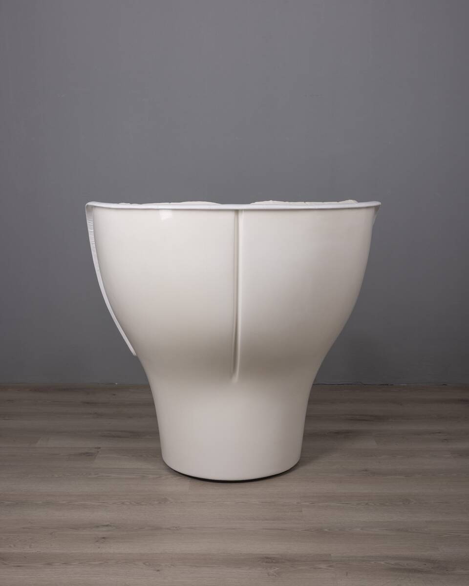 Vintage armchair from the 1960s, "elda" designed by joe colombo for comfort