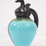 Decorative ceramic pitcher