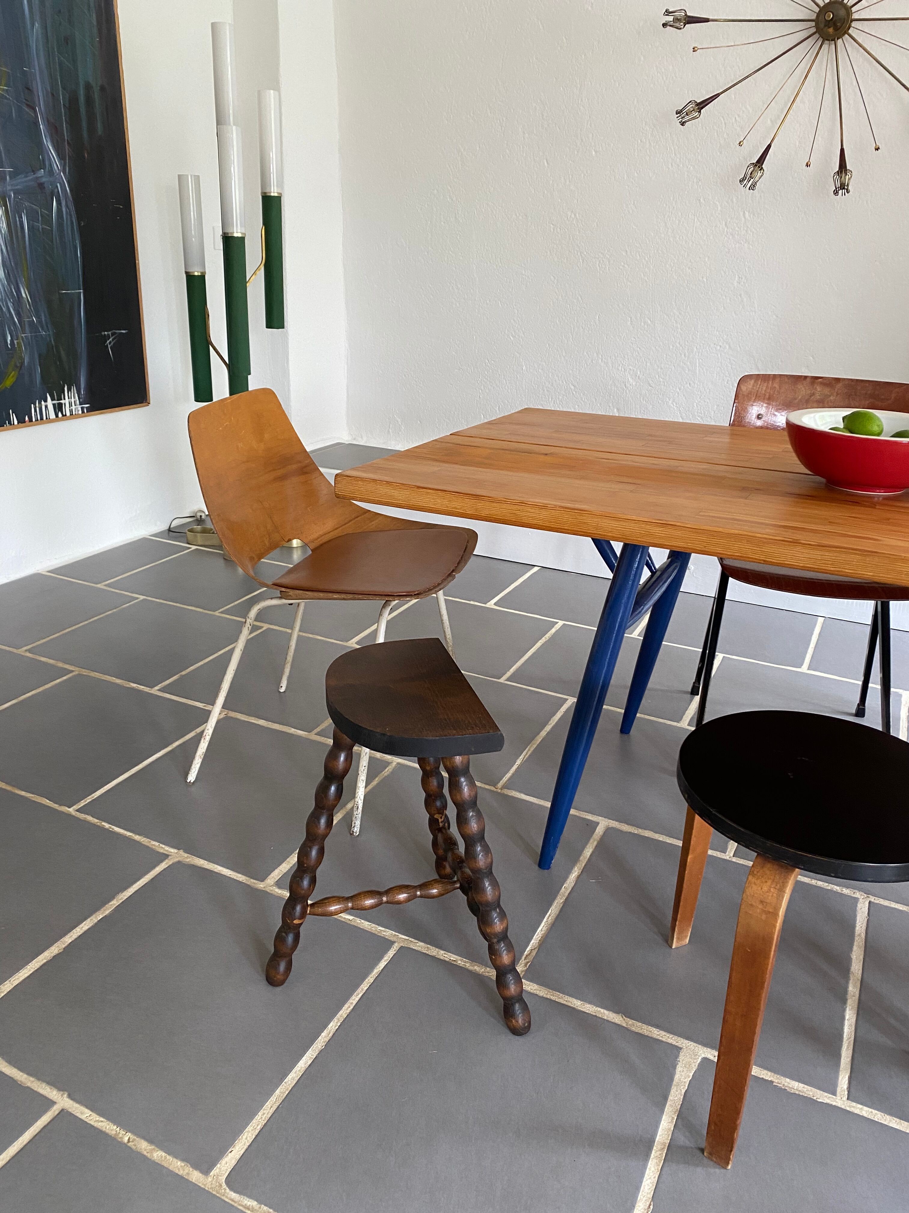 Vintage tripod farm stool