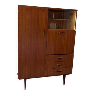 Secretary cabinet from the 60s vintage Scandinavian style